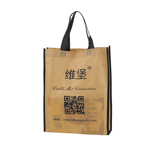 深黃色手提環(huán)保宣傳袋定制