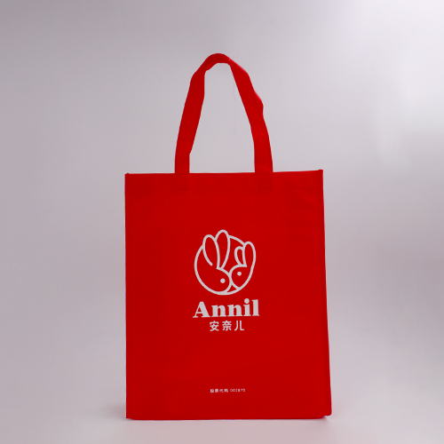 紅色購物手提無紡布袋定做