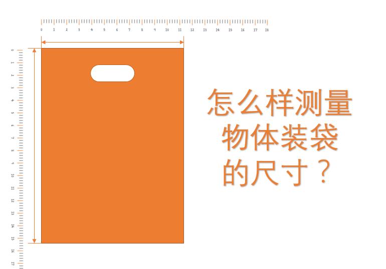 怎么樣測量物體裝袋的尺寸？