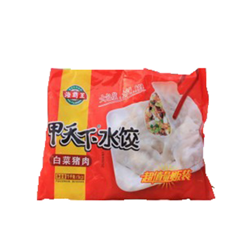 白菜豬肉手工水餃?zhǔn)称钒b袋